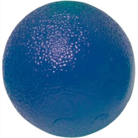 FABRICATION ENTERPRISES CanDo® Gel Hand Exercise Ball, Small Circular, Blue, Firm 10-1494
